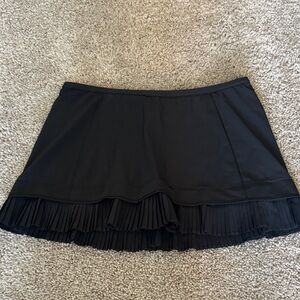 Lululemon Black Pleated Tennis Skirt
